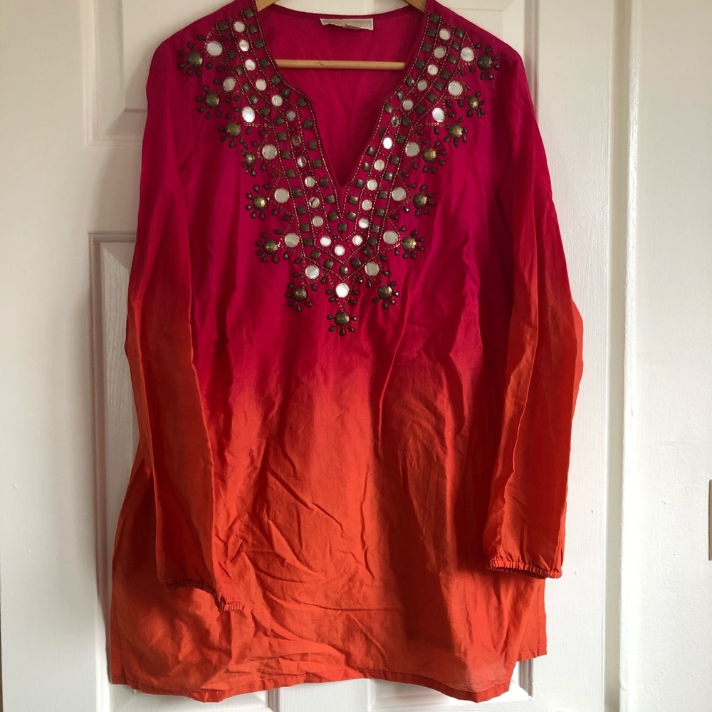 💗Michael kors Embroidered blouse / top💗